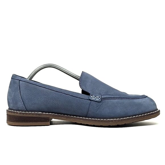 Easy Spirit Jaylin Blue Leather Slip-On Comfort Loafers Shoes Women’s Size 11W - Picture 9 of 12